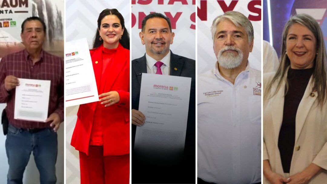 Van cinco por la candidatura a la gubernatura de Chihuahua por la coalición de Morena